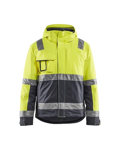 Blaklader 487019873396XS WinterJacke, High Vis Gelb/Mittelgrau, Größe XS von BLÅKLÄDER