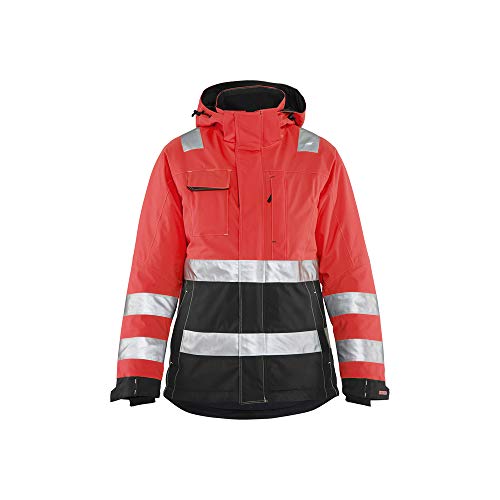 Blaklader 487219875599XXXL Damen WinterJacke, High Vis Rot/Schwarz, Größe XXXL von BLÅKLÄDER