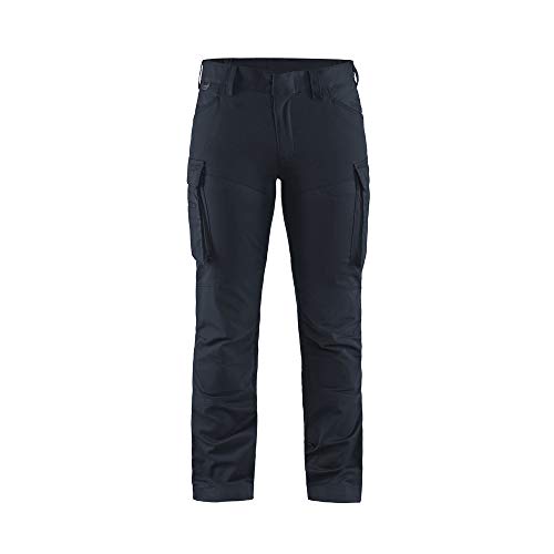 Blaklader 714718308600D19 Arbeitshose mit Stretch, Dunkles Marineblau, Größe D19 von BLÅKLÄDER