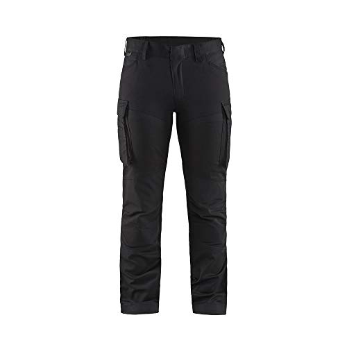 Blaklader 714718309900D19 Arbeitshose mit Stretch, Schwarz, Größe D19 Blaklader 714718309900D19 Arbeitshose mit Stretch, Schwarz, Größe D19 von BLÅKLÄDER
