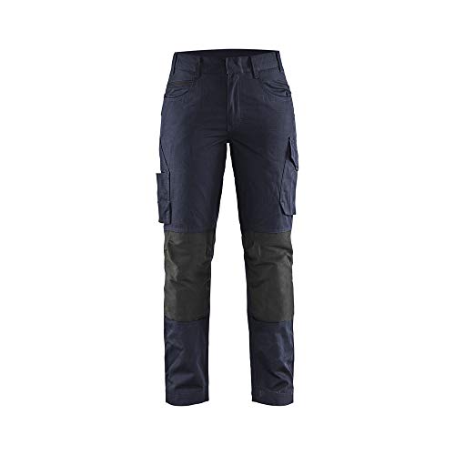 Blaklader 719513308699C46 Damen Service Arbeitshose mit Stretch, Dunkel Marineblau/Schwarz, Größe C46 Blaklader 719513308699C46 Damen Service Arbeitshose mit Stretch, Dunkel Marineblau/Schwarz, Größe C46 von BLÅKLÄDER