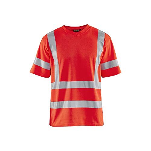 Blaklader 894710705500XL UV T-Shirt, High Vis Rot, Größe XL von BLÅKLÄDER