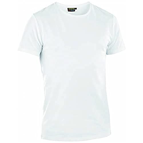 Blakläder T-Shirt, 2-er Pack, 1 Stück, Größe L, weiß, 333310291000L von BLÅKLÄDER