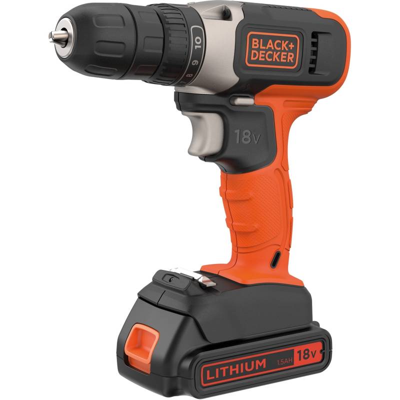 Akku-Bohrschrauber BCD001C1, 18Volt von BLACK+DECKER