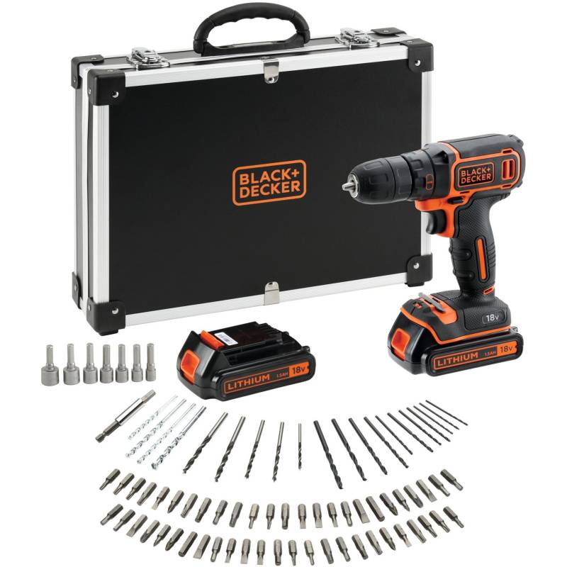 Akku-Bohrschrauber BDCDC18BAFC, 18Volt von BLACK+DECKER