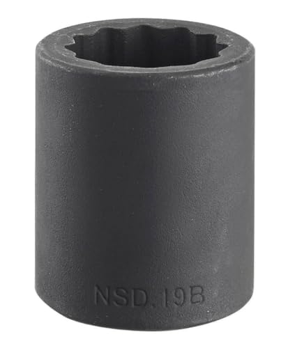 FACOM 1/2 Zoll Impact 12 kant Steckschlüssel 16 mm, 1 Stück, NSD.16B von BLACK+DECKER