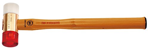 FACOM Plastikhammer-Mittelstk.mit Hickory-Stiel,leicht-Serieincl.Aufsatz EB.50 U.EC.50, 1 Stück, 207A.50CB von BLACK+DECKER