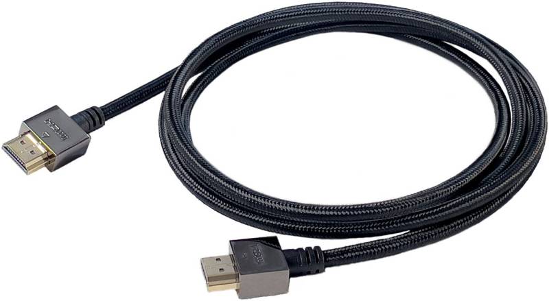 PHC HDMI slim 4K (2,5m) Kabel schwarz von BLACK CONNECT