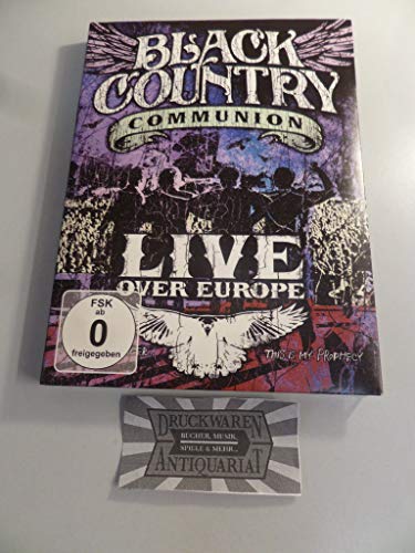 Black Country Communion - Live Over Europe [2 DVDs] von BLACK COUNTRY COMMUNION