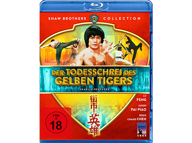 Der Todesschrei des gelben Tigers - Shaolin Rescuers Blu-ray von BLACK HILL PICTURES