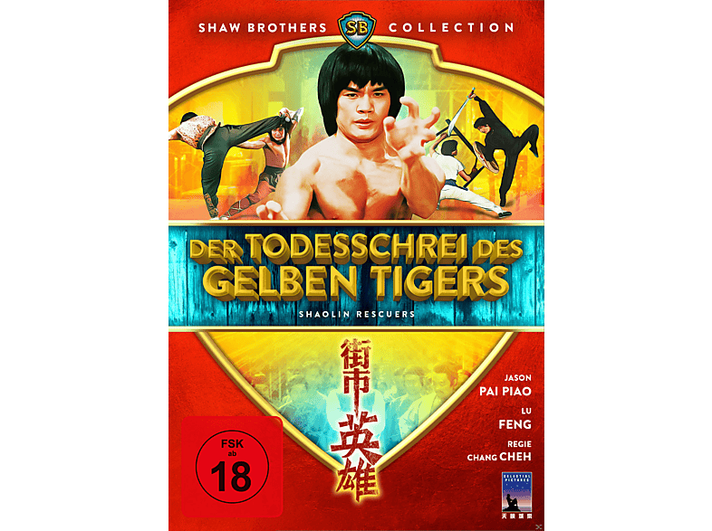 Der Todesschrei des gelben Tigers - Shaolin Rescuers DVD von BLACK HILL PICTURES