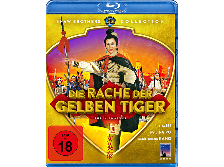 Die Rache der gelben Tiger Blu-ray von BLACK HILL PICTURES