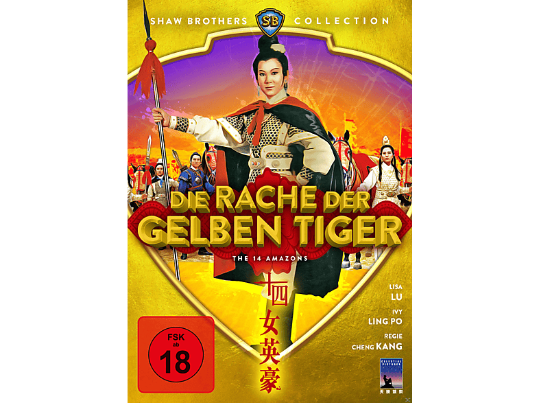 Die Rache der gelben Tiger DVD von BLACK HILL PICTURES