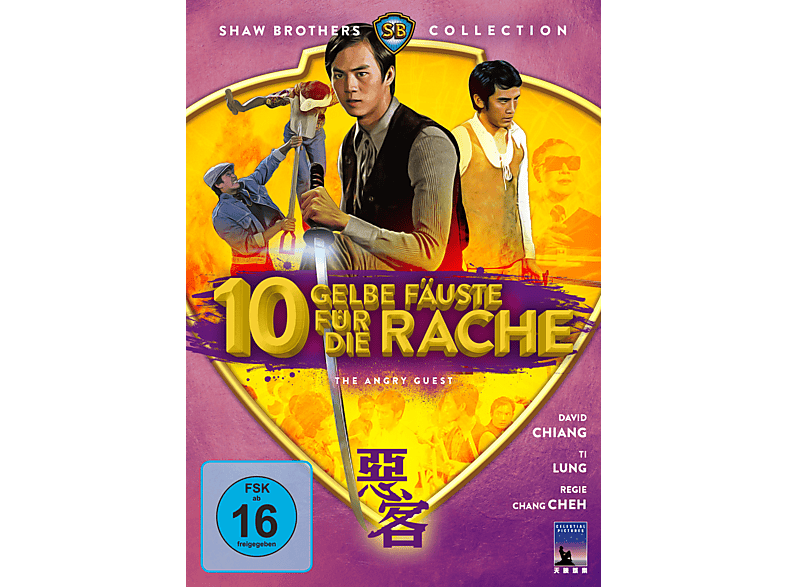 Zehn gelbe Fäuste für die Rache - The Angry Guest DVD von BLACK HILL PICTURES