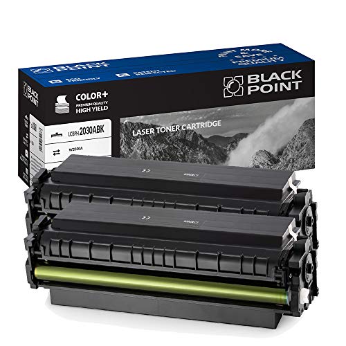 BLACK POINT [MIT CHIP Toner Kompatibel zu HP W2030A (HP 415A) Schwarz für HP Color Laserjet Pro MFP M479fdw HP Color Laserjet Pro MFP M454dw M454dn Laserjet MFP M479dw MFP M479fdn MFP M479fnw m480 von BLACK POINT