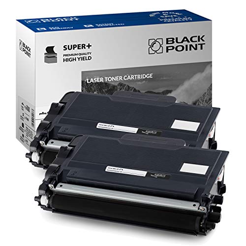 BLACK POINT Premium Toner 2 St. Kompatibel zu TN3430 TN3480 TN-3430 TN-3480 - Schwarz für Brother HL-L5000D L5100DN L5200DW L6400DW L6300DW Brother DCP L5500DN L6600DW MFC L5700DN L5750DW L6800DW von BLACK POINT