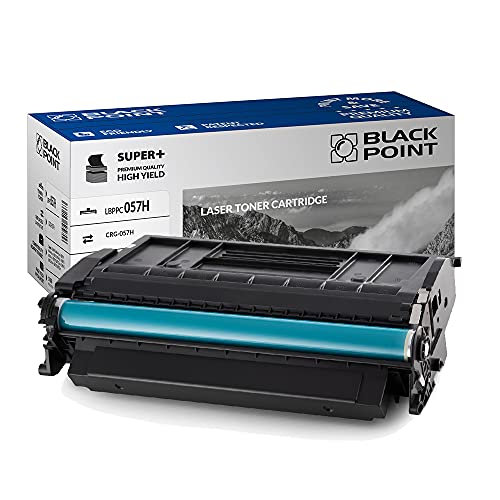 BLACK POINT Toner Kompatibel zu Canon CRG-057H mit Chip - Schwarz - für Canon i-SENSYS MF443dw i-SENSYS MF445dw i-SENSYS MF446x i-SENSYS MF449x, i-SENSYS LBP223dw i-SENSYS LBP226dw i-SENSYS LBP228x von BLACK POINT