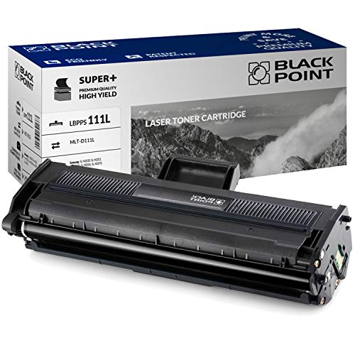 BLACK POINT Toner Kompatibel zu MLT-D111L (D111L) - Schwarz - für Samsung: SL-M2022, SL-M2022W, SL-M2070, SL-M2070F, SL-M2070FW, SL-M2070W, Xpress: SL-M2026W, SL-M2026 von BLACK POINT