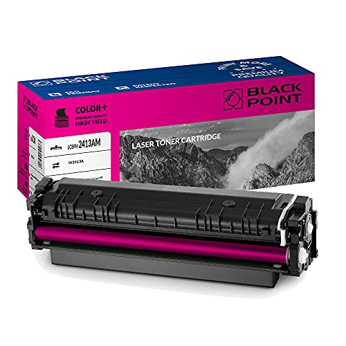 BLACK POINT Toner Kompatibel zu W2413A HP 216A mit Chip - Magenta - HP Color Laserjet Pro MFP M182n Color Laserjet Pro MFP M183fw HP Color Laserjet Pro m155a HP Color Laser m155nw m183 von BLACK POINT