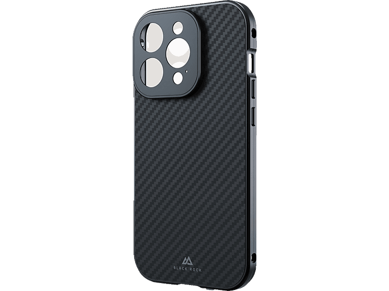BLACK ROCK Cover 360° Glass, Backcover, Apple, iPhone 16 Pro, Carbon von BLACK ROCK