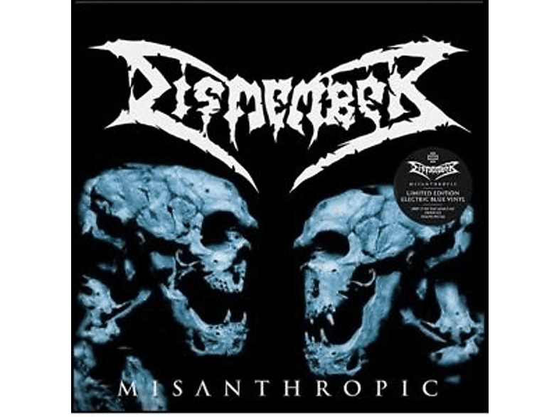 Dismember - misanthropic (electric blue vinyl) (Vinyl) von BLACK SLEE