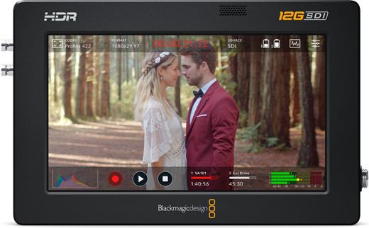 Blackmagic Design HYPERD/AVIDA12/5HDR - 17,8 cm (7) - 3G-SDI - Mac OS X 10.15 Catalina - Mac OS X 11.0 Big Sur - Windows 10 - Windows 8.1 - 0 - 40 °C - -20 - 45 °C (BM-HYPERD/AVIDA12/5HDR) von BLACKMAGIC