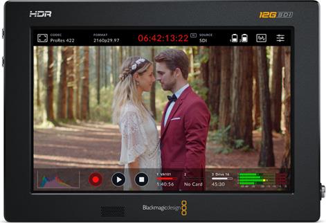 Blackmagic Design HYPERD/AVIDA12/7HDR - 17,8 cm (7) - 3G-SDI - Mac OS X 10.15 Catalina - Mac OS X 11.0 Big Sur - Windows 10 - Windows 8.1 - 0 - 40 °C - -20 - 45 °C (BM-HYPERD/AVIDA12/7HDR) von BLACKMAGIC
