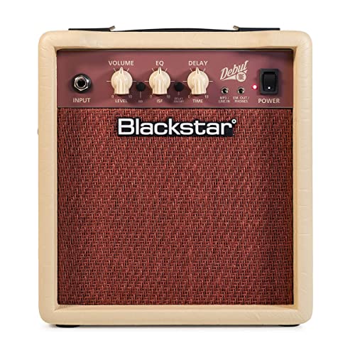 Blackstar Debut 10E Anfänger Praxis E-Gitarre Verstärker Combo mit Delay-Effekt 10 Watt Kopfhörer-Eingang / Line-In MP3-Wiedergabe von BLACKSTAR