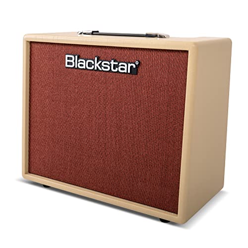 Blackstar Debut 50R Cream Oxblood 50 Watt E-Gitarrenverstärker mit Reverb von BLACKSTAR
