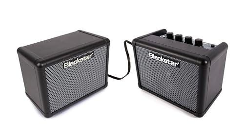 Blackstar Fly 3 Pack Bass Portable Battery Powered Mini Electric Bass Guitar Amp MP3 Line In & Headphone Enthält Fly 3, Fly 103 Bass, Netzadapter von BLACKSTAR