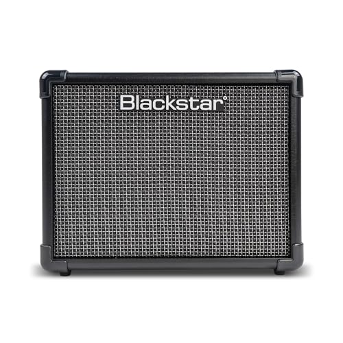 Blackstar ID Core 10 v4 Combo-Verstärker für E-Gitarre mit integrierten Effekten/Tuner und Line-In/Streaming Eingang & Direktaufnahme über USB-C & 1 Watt Leistungsreduzierung. von BLACKSTAR