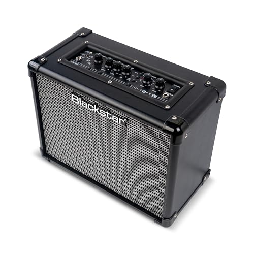 Blackstar ID Core 20 v4 Combo-Verstärker für E-Gitarre mit integrierten Effekten/Tuner und Line-In/Streaming Eingang & Direktaufnahme über USB-C & 1 Watt Leistungsreduzierung. von BLACKSTAR