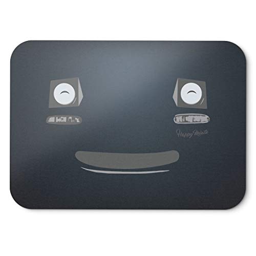 BLAK TEE MX5 Miata Smile Face Funny Mouse Pad 18 x 22 cm in 3 Colours Black von BLAK TEE