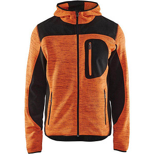 BLAKLÄDER® Herren Strickjacke 4930 orange/schwarz Größe 3XL von BLAKLÄDER®