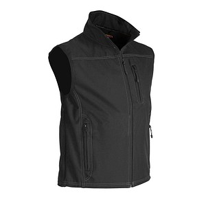 BLAKLÄDER® unisex Softshellweste 8170 schwarz Größe 2XL von BLAKLÄDER®