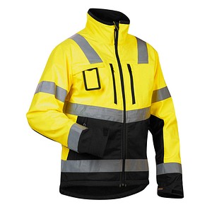 BLAKLÄDER® unisex Warnjacke 4900 gelb, schwarz Größe M von BLAKLÄDER®