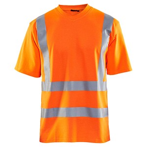 BLAKLÄDER® unisex Warnschutz Shirt 3380 orange Größe 2XL von BLAKLÄDER®