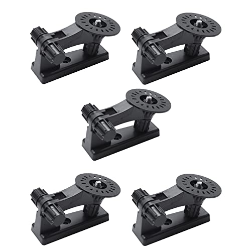 BLASHRD 10X Wand Halterung Cam Lagerung Ständer Halter 180 Grad Einstellbar für Wolke Kamera 291 Serie WiFi Haus ÜBerwachungs Kamera (Shwarz) von BLASHRD