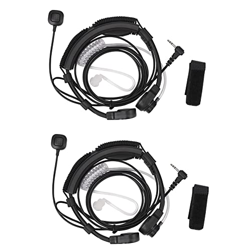 BLASHRD 2 Stücke 2.5mm Kehlkopfmikrofon Ohrhoerer Headset Mic PTT Fuer Walkie Talkie Radio TLKR T5 T80 T60 T6 T8 Talkabout MR350R T6500 BLASHRD 2 Stücke 2.5mm Kehlkopfmikrofon Ohrhoerer Headset Mic PTT Fuer Walkie Talkie Radio TLKR T5 T80 T60 T6 T8 Talkabout MR350R T6500 von BLASHRD