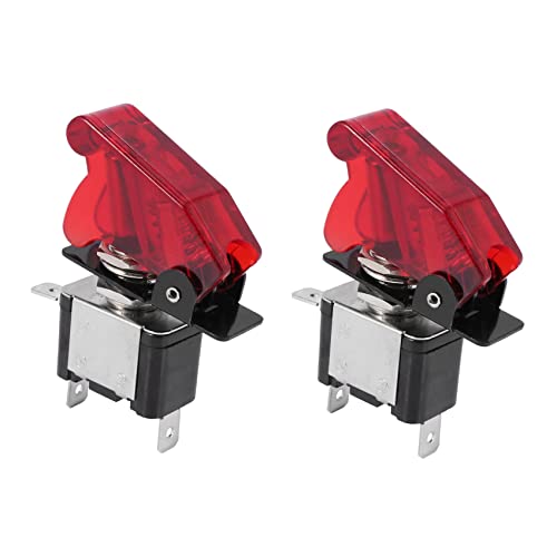BLASHRD 2X 12V 20A Auto Abdeckung LED Licht Spst Umschalten Wipp Schalter Kontrolle EIN/Aus 2 Pins BLASHRD 2X 12V 20A Auto Abdeckung LED Licht Spst Umschalten Wipp Schalter Kontrolle EIN/Aus 2 Pins von BLASHRD