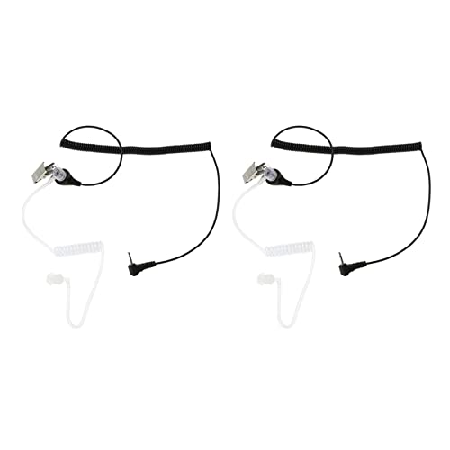 BLASHRD 2X 1Pin 2,5 mm Covert Acoustic Tube Ohrhoerer Kopfhoerer Fuer 2Way Radios Fuer ICOM BLASHRD 2X 1Pin 2,5 mm Covert Acoustic Tube Ohrhoerer Kopfhoerer Fuer 2Way Radios Fuer ICOM von BLASHRD
