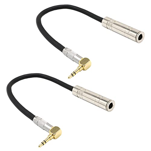 BLASHRD 2X 6.35 Buchse Mono Auf 3.5 Stecker Stereo HiFi Mikrofon Audio Verlängerungs Kabel Kurzes 90 Grad Audio Kabel BLASHRD 2X 6.35 Buchse Mono Auf 3.5 Stecker Stereo HiFi Mikrofon Audio Verlängerungs Kabel Kurzes 90 Grad Audio Kabel von BLASHRD