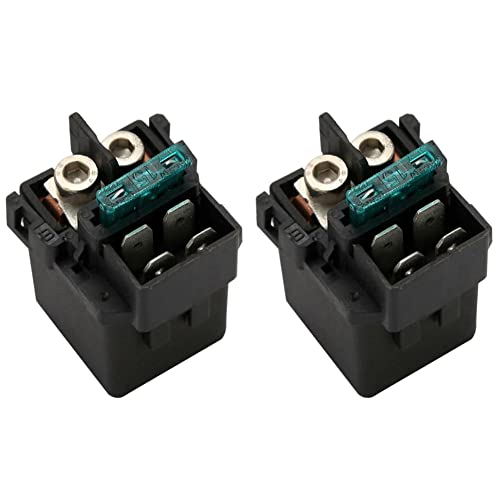 BLASHRD 2X Anlasser Relais Magnet für CBR1000 Shadow VT 1100 VTX 1300 CB750SC von BLASHRD