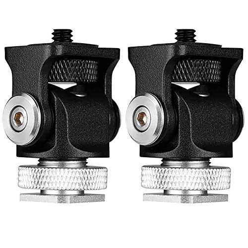 BLASHRD 2X Mini Hot Shoe Mount Monitor Mikrofon Blitzhalter 1/4 Schraube Kamerahalterung Stativkopf BLASHRD 2X Mini Hot Shoe Mount Monitor Mikrofon Blitzhalter 1/4 Schraube Kamerahalterung Stativkopf von BLASHRD