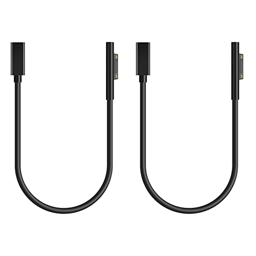 BLASHRD 2X USB Typ C PD 15V Netz Ladeadapter Konverter Kabel für Pro 7/6/5/4/3 / GO/Book Laptop 1/2 von BLASHRD