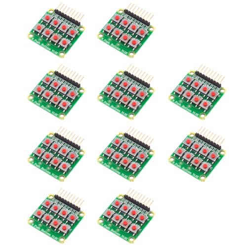 BLASHRD 2x4 Tastenfeld 4x2 Tastenfeld 8 Drucktasten V1.00 Tastatur Matrix Tastatur Taste für AVR PIC 2x4 AVR PIC NEU von BLASHRD