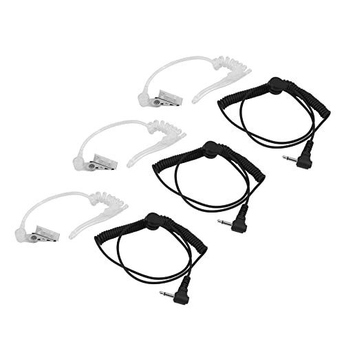 BLASHRD 3X 617-1N 3,5 mm Empfaenger/Nur Zuhoeren Surveillance Headset Ohrhoerer mit Klaren Akustischen Spule Ohrhoerer Audio-Kit BLASHRD 3X 617-1N 3,5 mm Empfaenger/Nur Zuhoeren Surveillance Headset Ohrhoerer mit Klaren Akustischen Spule Ohrhoerer Audio-Kit von BLASHRD