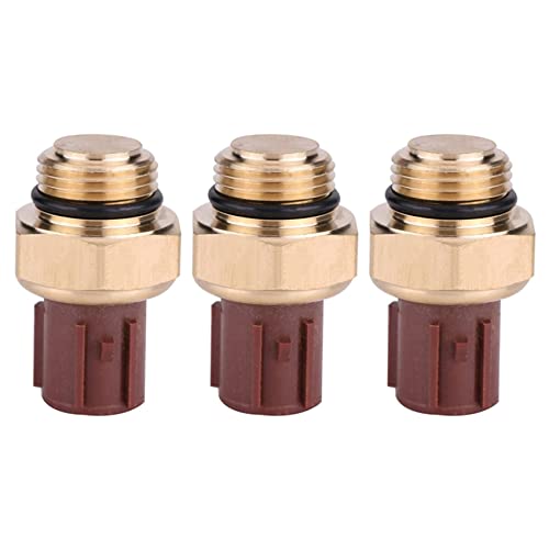 BLASHRD 3X KüHler KüHlmittelgebläse Wassertemperatursensor Schalter Autozubehör für 37760-P00-003 von BLASHRD