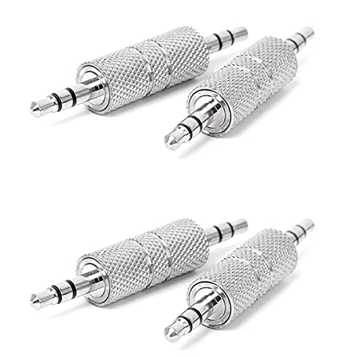 BLASHRD 4 Stueck 3.5 mm Stereo Stecker Auf 3.5 mm Stecker Audio Kopfhoerer Stecker Adapter Stecker Kupplung BLASHRD 4 Stueck 3.5 mm Stereo Stecker Auf 3.5 mm Stecker Audio Kopfhoerer Stecker Adapter Stecker Kupplung von BLASHRD