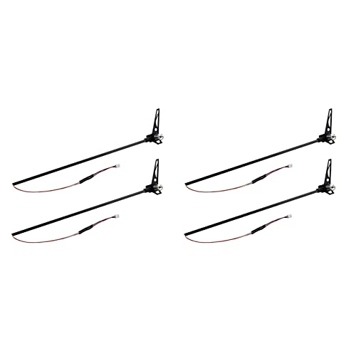 BLASHRD 4 Stücke Heck Motor Satz für XK K110 V977 RC Hub Schrauber Upgrade Teile Teile Zubehör von BLASHRD